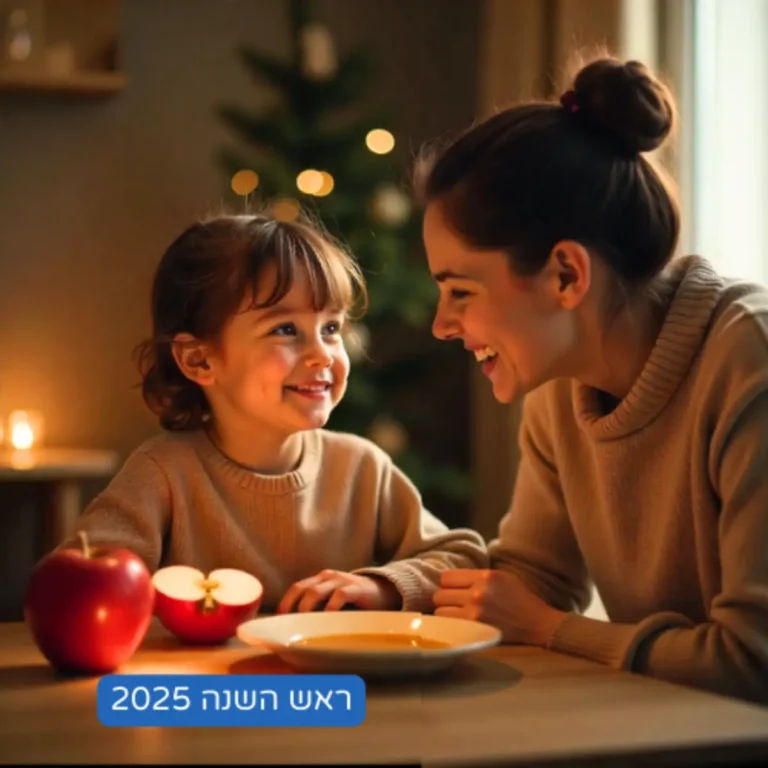 ראש השנה 2025: איך לדבר עם ילדים על חלומות וציפיות לשנה החדשה